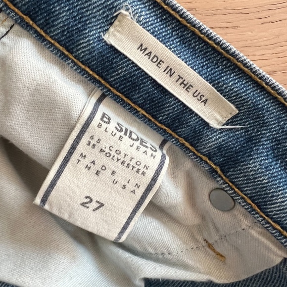 EUC Jenni Kayne "B Sides Field Kick flare Jeans in Viva" sz 27 - Picture 6 of 8